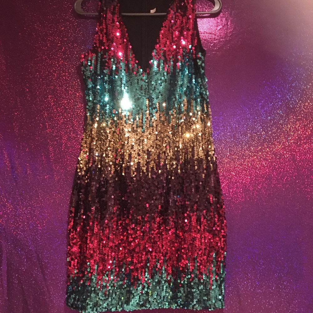 Sequin Dress.